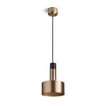 DIVINA pendant brass/black marble decor 230V LED E27 5W - Image 5
