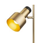 DIVINA floor brass/black marble decor 230V E27 5W - Image 2