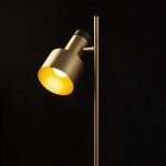 DIVINA floor brass/black marble decor 230V E27 5W - Image 3