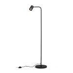 FLYNN I floor  black/brushed brass 230V LED GU10 9W