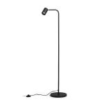 FLYNN I floor  black/brushed brass 230V LED GU10 9W - Image 5