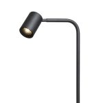 FLYNN I floor  black/brushed brass 230V LED GU10 9W - Image 2