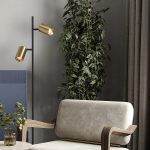 FLYNN II floor white  230V LED GU10 2x9W - Image 3