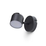 NOVA I wall black chrome/frosted acrylic 230V LED 4.2W 3000K - Image 5