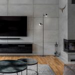 NOVA II floor black chrome/frosted acrylic 230V LED 2x3.5W 3000K - Image 4