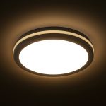 SONO 30 surface mounted black plastic 230V LED 30W IP65 3000K 4000K 6000K - Image 2