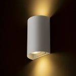 CAPRI R wall white  230V LED GU10 2x9W - Image 3