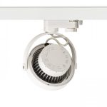 KELLY LED for 3-circuit tracks white 230V LED 12W 24° 3000K - Image 2